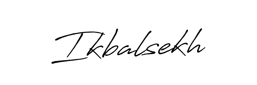 Antro_Vectra_Bolder is a professional signature style that is perfect for those who want to add a touch of class to their signature. It is also a great choice for those who want to make their signature more unique. Get Ikbalsekh name to fancy signature for free. Ikbalsekh signature style 7 images and pictures png