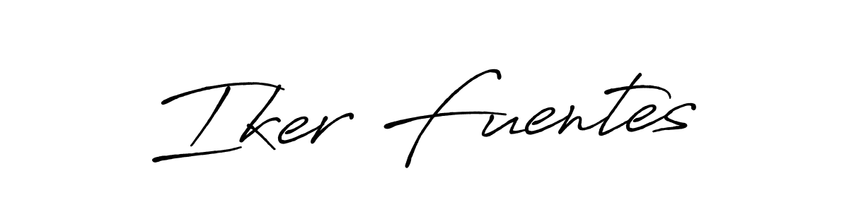 Make a beautiful signature design for name Iker Fuentes. Use this online signature maker to create a handwritten signature for free. Iker Fuentes signature style 7 images and pictures png