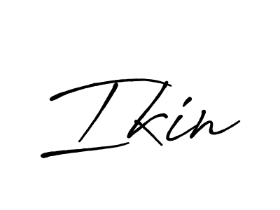 Also You can easily find your signature by using the search form. We will create Ikin name handwritten signature images for you free of cost using Antro_Vectra_Bolder sign style. Ikin signature style 7 images and pictures png