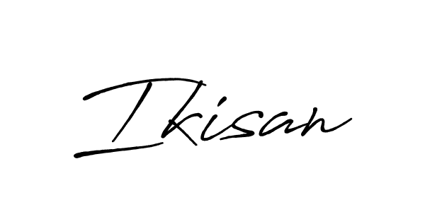 Create a beautiful signature design for name Ikisan. With this signature (Antro_Vectra_Bolder) fonts, you can make a handwritten signature for free. Ikisan signature style 7 images and pictures png