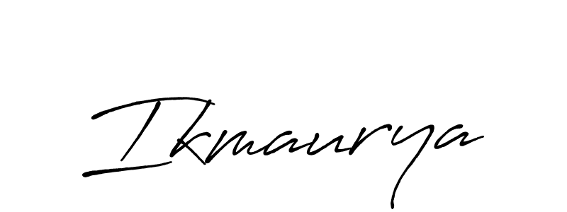 The best way (Antro_Vectra_Bolder) to make a short signature is to pick only two or three words in your name. The name Ikmaurya include a total of six letters. For converting this name. Ikmaurya signature style 7 images and pictures png