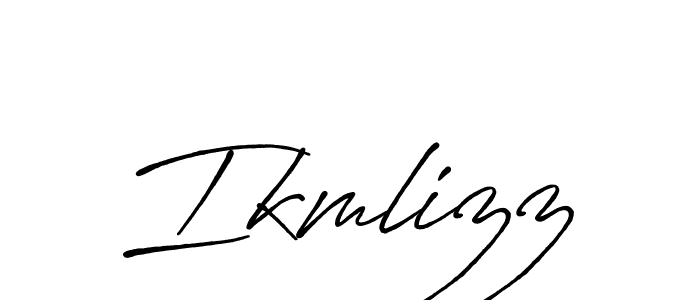 Make a beautiful signature design for name Ikmlizz. Use this online signature maker to create a handwritten signature for free. Ikmlizz signature style 7 images and pictures png