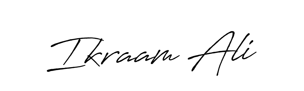 You can use this online signature creator to create a handwritten signature for the name Ikraam Ali. This is the best online autograph maker. Ikraam Ali signature style 7 images and pictures png