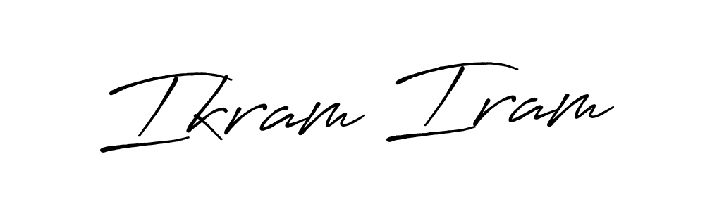 Make a short Ikram Iram signature style. Manage your documents anywhere anytime using Antro_Vectra_Bolder. Create and add eSignatures, submit forms, share and send files easily. Ikram Iram signature style 7 images and pictures png
