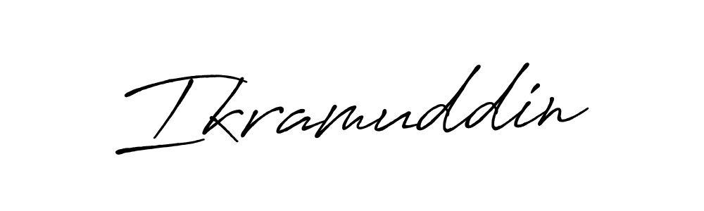 Antro_Vectra_Bolder is a professional signature style that is perfect for those who want to add a touch of class to their signature. It is also a great choice for those who want to make their signature more unique. Get Ikramuddin name to fancy signature for free. Ikramuddin signature style 7 images and pictures png