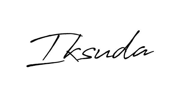 Also You can easily find your signature by using the search form. We will create Iksuda name handwritten signature images for you free of cost using Antro_Vectra_Bolder sign style. Iksuda signature style 7 images and pictures png