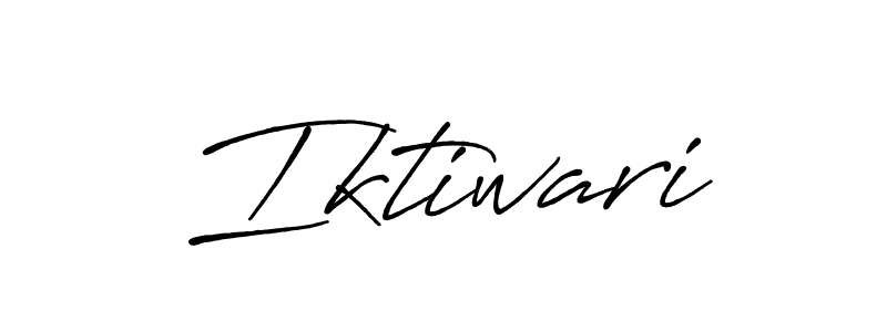 Best and Professional Signature Style for Iktiwari. Antro_Vectra_Bolder Best Signature Style Collection. Iktiwari signature style 7 images and pictures png
