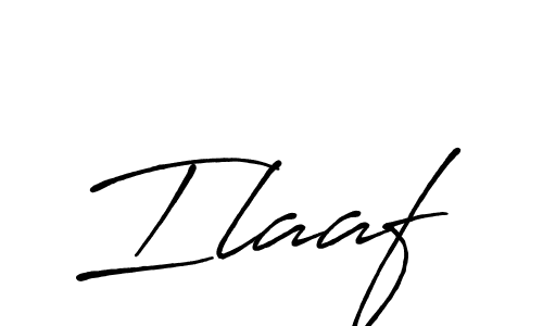 Create a beautiful signature design for name Ilaaf. With this signature (Antro_Vectra_Bolder) fonts, you can make a handwritten signature for free. Ilaaf signature style 7 images and pictures png