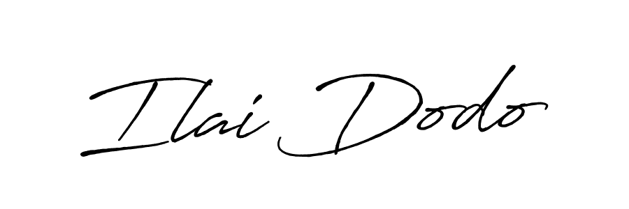 How to Draw Ilai Dodo signature style? Antro_Vectra_Bolder is a latest design signature styles for name Ilai Dodo. Ilai Dodo signature style 7 images and pictures png