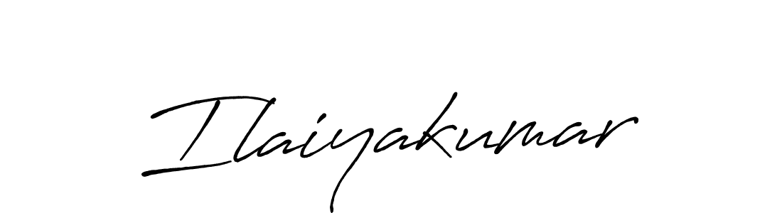 Also we have Ilaiyakumar name is the best signature style. Create professional handwritten signature collection using Antro_Vectra_Bolder autograph style. Ilaiyakumar signature style 7 images and pictures png
