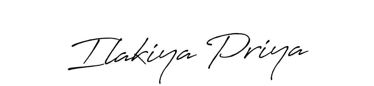 The best way (Antro_Vectra_Bolder) to make a short signature is to pick only two or three words in your name. The name Ilakiya Priya include a total of six letters. For converting this name. Ilakiya Priya signature style 7 images and pictures png