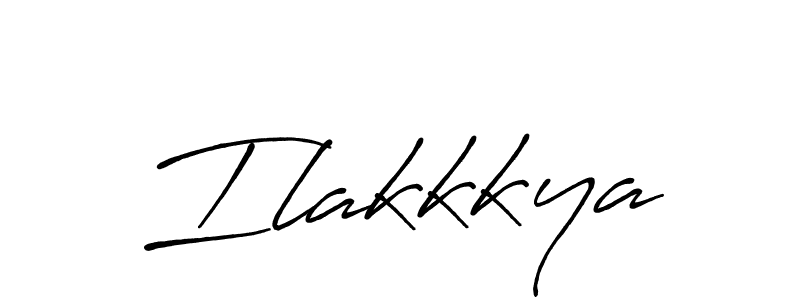 Design your own signature with our free online signature maker. With this signature software, you can create a handwritten (Antro_Vectra_Bolder) signature for name Ilakkkya. Ilakkkya signature style 7 images and pictures png