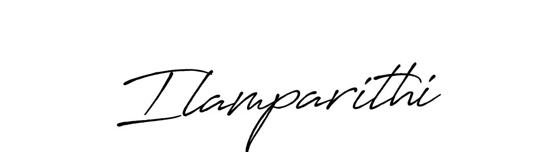 You should practise on your own different ways (Antro_Vectra_Bolder) to write your name (Ilamparithi) in signature. don't let someone else do it for you. Ilamparithi signature style 7 images and pictures png