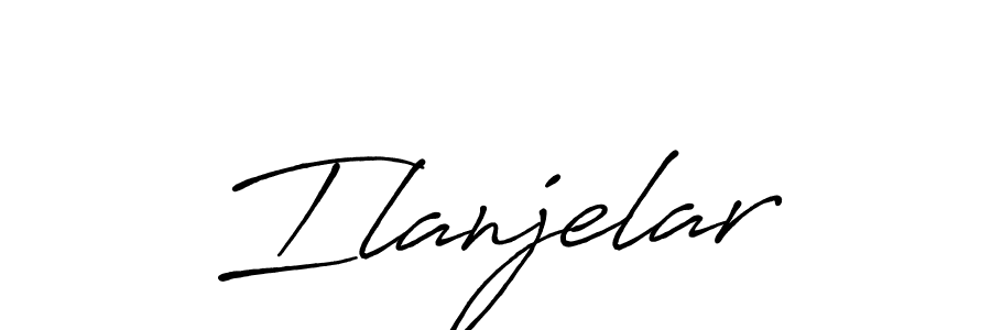 Create a beautiful signature design for name Ilanjelar. With this signature (Antro_Vectra_Bolder) fonts, you can make a handwritten signature for free. Ilanjelar signature style 7 images and pictures png