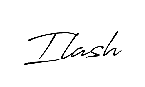 Ilash stylish signature style. Best Handwritten Sign (Antro_Vectra_Bolder) for my name. Handwritten Signature Collection Ideas for my name Ilash. Ilash signature style 7 images and pictures png