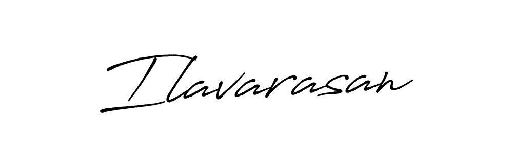 How to make Ilavarasan signature? Antro_Vectra_Bolder is a professional autograph style. Create handwritten signature for Ilavarasan name. Ilavarasan signature style 7 images and pictures png