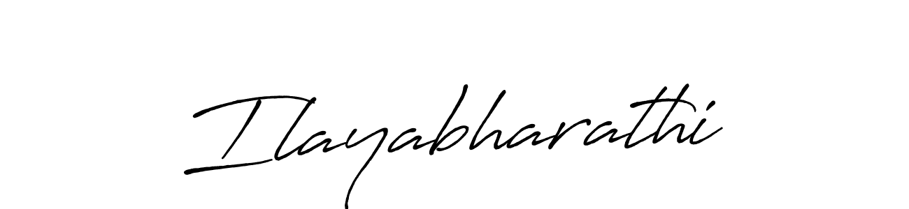 How to Draw Ilayabharathi signature style? Antro_Vectra_Bolder is a latest design signature styles for name Ilayabharathi. Ilayabharathi signature style 7 images and pictures png