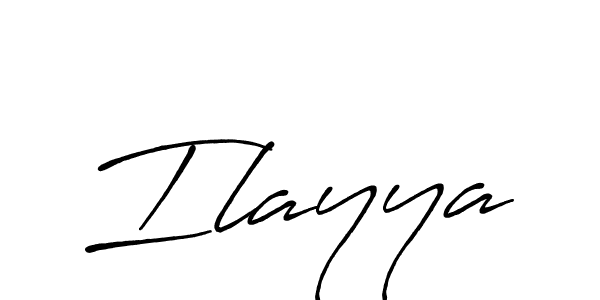 Create a beautiful signature design for name Ilayya. With this signature (Antro_Vectra_Bolder) fonts, you can make a handwritten signature for free. Ilayya signature style 7 images and pictures png