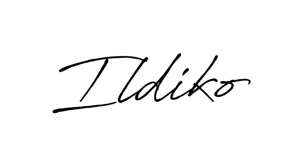 Also we have Ildiko name is the best signature style. Create professional handwritten signature collection using Antro_Vectra_Bolder autograph style. Ildiko signature style 7 images and pictures png