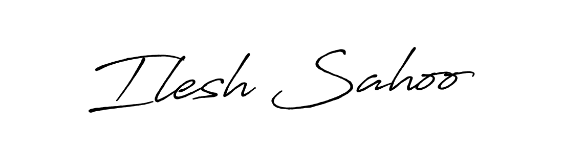 if you are searching for the best signature style for your name Ilesh Sahoo. so please give up your signature search. here we have designed multiple signature styles  using Antro_Vectra_Bolder. Ilesh Sahoo signature style 7 images and pictures png