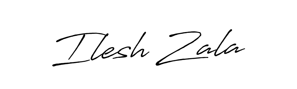 Make a short Ilesh Zala signature style. Manage your documents anywhere anytime using Antro_Vectra_Bolder. Create and add eSignatures, submit forms, share and send files easily. Ilesh Zala signature style 7 images and pictures png