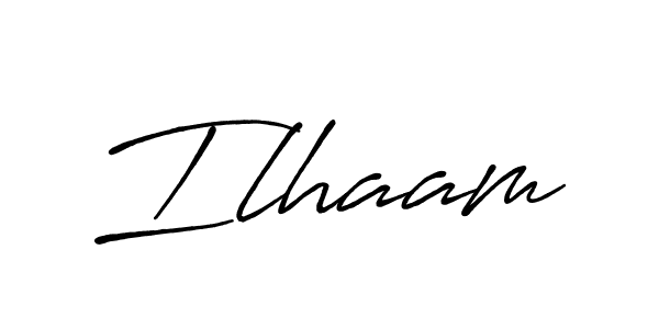 Also we have Ilhaam name is the best signature style. Create professional handwritten signature collection using Antro_Vectra_Bolder autograph style. Ilhaam signature style 7 images and pictures png