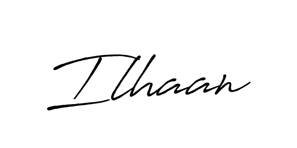 Design your own signature with our free online signature maker. With this signature software, you can create a handwritten (Antro_Vectra_Bolder) signature for name Ilhaan. Ilhaan signature style 7 images and pictures png