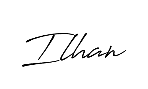 Create a beautiful signature design for name Ilhan. With this signature (Antro_Vectra_Bolder) fonts, you can make a handwritten signature for free. Ilhan signature style 7 images and pictures png