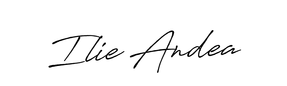 This is the best signature style for the Ilie Andea name. Also you like these signature font (Antro_Vectra_Bolder). Mix name signature. Ilie Andea signature style 7 images and pictures png