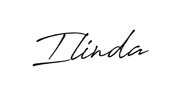 Create a beautiful signature design for name Ilinda. With this signature (Antro_Vectra_Bolder) fonts, you can make a handwritten signature for free. Ilinda signature style 7 images and pictures png