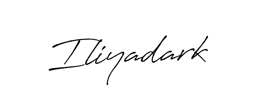 It looks lik you need a new signature style for name Iliyadark. Design unique handwritten (Antro_Vectra_Bolder) signature with our free signature maker in just a few clicks. Iliyadark signature style 7 images and pictures png