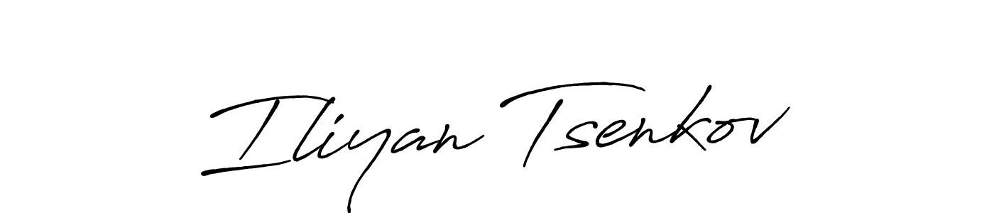 The best way (Antro_Vectra_Bolder) to make a short signature is to pick only two or three words in your name. The name Iliyan Tsenkov include a total of six letters. For converting this name. Iliyan Tsenkov signature style 7 images and pictures png