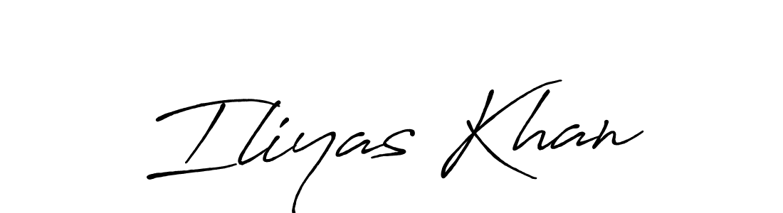 You should practise on your own different ways (Antro_Vectra_Bolder) to write your name (Iliyas Khan) in signature. don't let someone else do it for you. Iliyas Khan signature style 7 images and pictures png