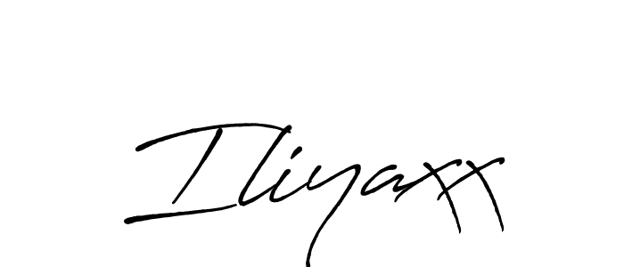 Make a beautiful signature design for name Iliyaxx. Use this online signature maker to create a handwritten signature for free. Iliyaxx signature style 7 images and pictures png