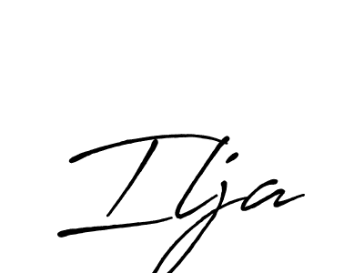 Similarly Antro_Vectra_Bolder is the best handwritten signature design. Signature creator online .You can use it as an online autograph creator for name Ilja. Ilja signature style 7 images and pictures png
