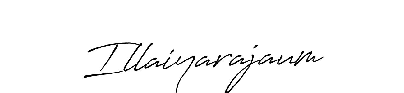 How to make Illaiyarajaum name signature. Use Antro_Vectra_Bolder style for creating short signs online. This is the latest handwritten sign. Illaiyarajaum signature style 7 images and pictures png