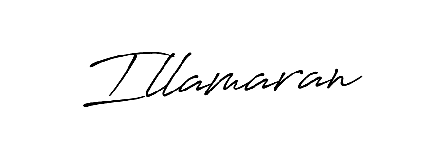 How to make Illamaran signature? Antro_Vectra_Bolder is a professional autograph style. Create handwritten signature for Illamaran name. Illamaran signature style 7 images and pictures png