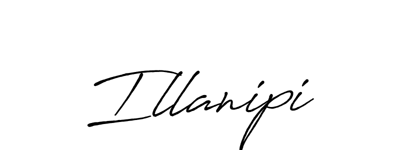 if you are searching for the best signature style for your name Illanipi. so please give up your signature search. here we have designed multiple signature styles  using Antro_Vectra_Bolder. Illanipi signature style 7 images and pictures png