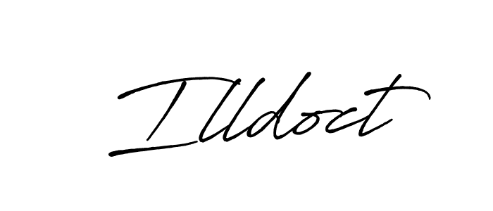Also we have Illdoct name is the best signature style. Create professional handwritten signature collection using Antro_Vectra_Bolder autograph style. Illdoct signature style 7 images and pictures png