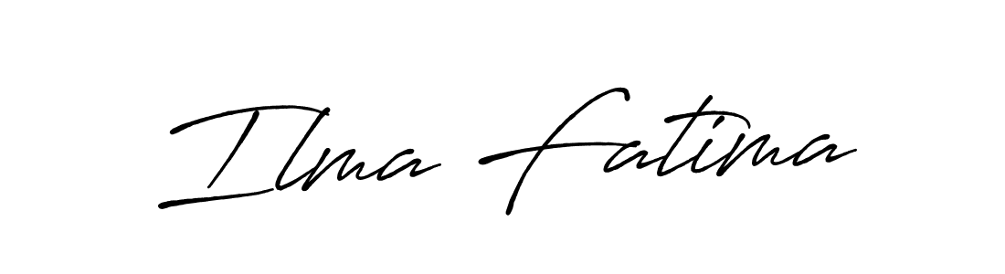 Antro_Vectra_Bolder is a professional signature style that is perfect for those who want to add a touch of class to their signature. It is also a great choice for those who want to make their signature more unique. Get Ilma Fatima name to fancy signature for free. Ilma Fatima signature style 7 images and pictures png