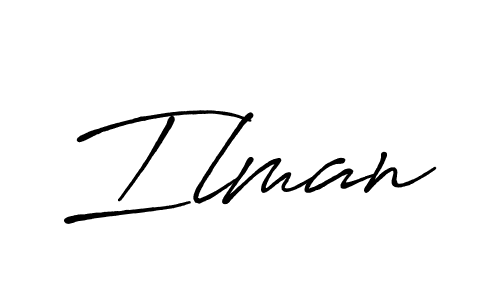 Also we have Ilman name is the best signature style. Create professional handwritten signature collection using Antro_Vectra_Bolder autograph style. Ilman signature style 7 images and pictures png