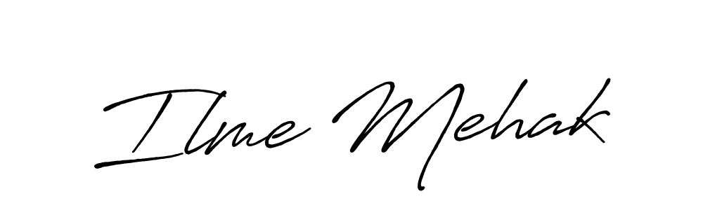 You can use this online signature creator to create a handwritten signature for the name Ilme Mehak. This is the best online autograph maker. Ilme Mehak signature style 7 images and pictures png