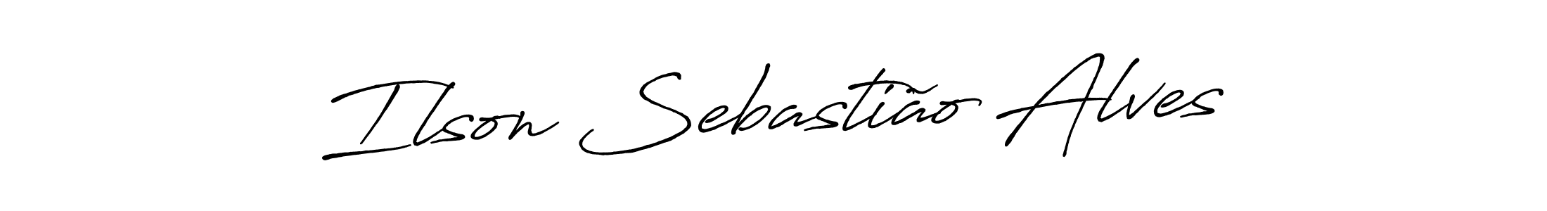 This is the best signature style for the Ilson Sebastião Alves name. Also you like these signature font (Antro_Vectra_Bolder). Mix name signature. Ilson Sebastião Alves signature style 7 images and pictures png