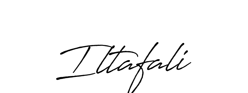 The best way (Antro_Vectra_Bolder) to make a short signature is to pick only two or three words in your name. The name Iltafali include a total of six letters. For converting this name. Iltafali signature style 7 images and pictures png