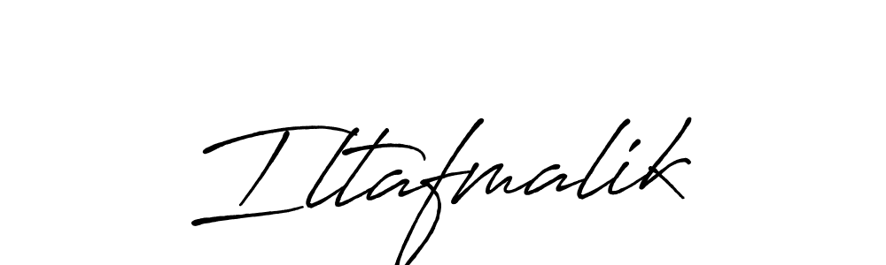 Make a beautiful signature design for name Iltafmalik. With this signature (Antro_Vectra_Bolder) style, you can create a handwritten signature for free. Iltafmalik signature style 7 images and pictures png
