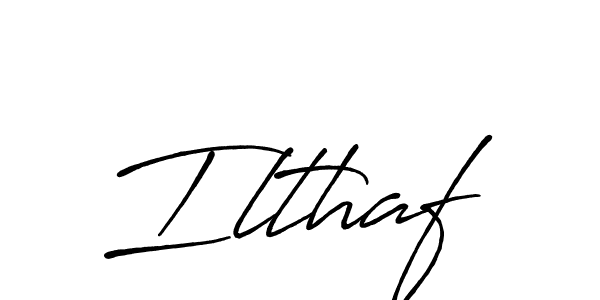 Use a signature maker to create a handwritten signature online. With this signature software, you can design (Antro_Vectra_Bolder) your own signature for name Ilthaf. Ilthaf signature style 7 images and pictures png