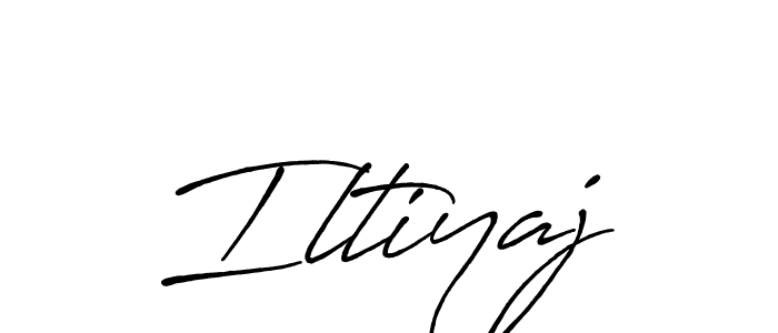 Iltiyaj stylish signature style. Best Handwritten Sign (Antro_Vectra_Bolder) for my name. Handwritten Signature Collection Ideas for my name Iltiyaj. Iltiyaj signature style 7 images and pictures png