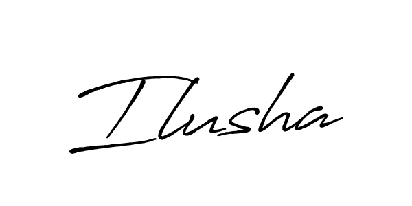 How to make Ilusha signature? Antro_Vectra_Bolder is a professional autograph style. Create handwritten signature for Ilusha name. Ilusha signature style 7 images and pictures png