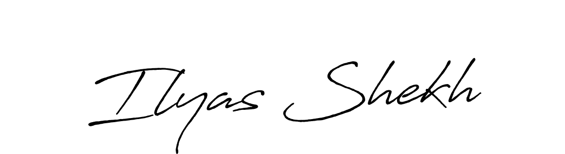 Once you've used our free online signature maker to create your best signature Antro_Vectra_Bolder style, it's time to enjoy all of the benefits that Ilyas Shekh name signing documents. Ilyas Shekh signature style 7 images and pictures png