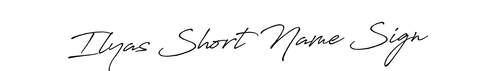 Similarly Antro_Vectra_Bolder is the best handwritten signature design. Signature creator online .You can use it as an online autograph creator for name Ilyas Short Name Sign. Ilyas Short Name Sign signature style 7 images and pictures png